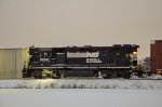 NS GP38-2 High nose Locomotive in the yard